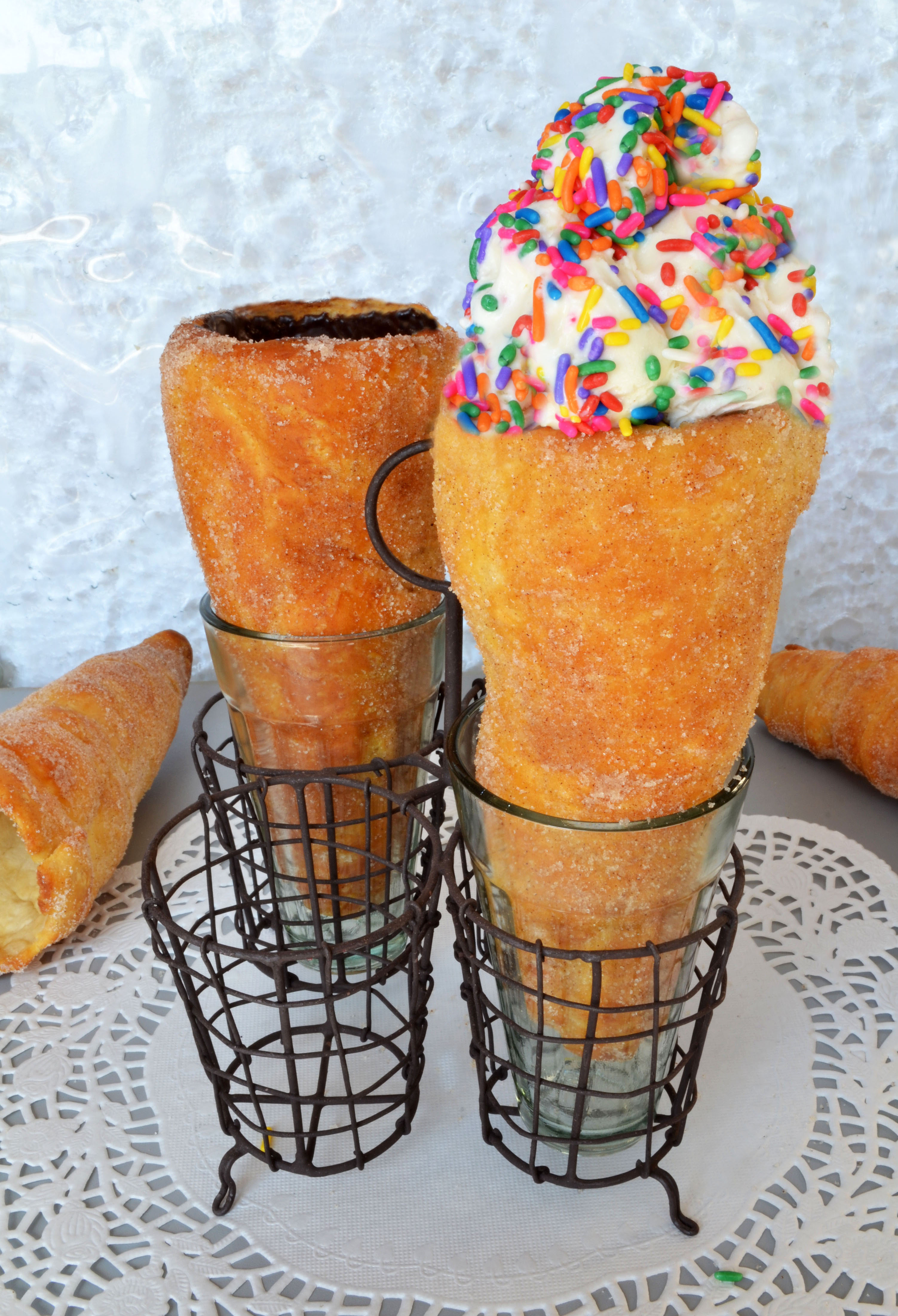 Ice Cream Churro Cone Recipe News Com